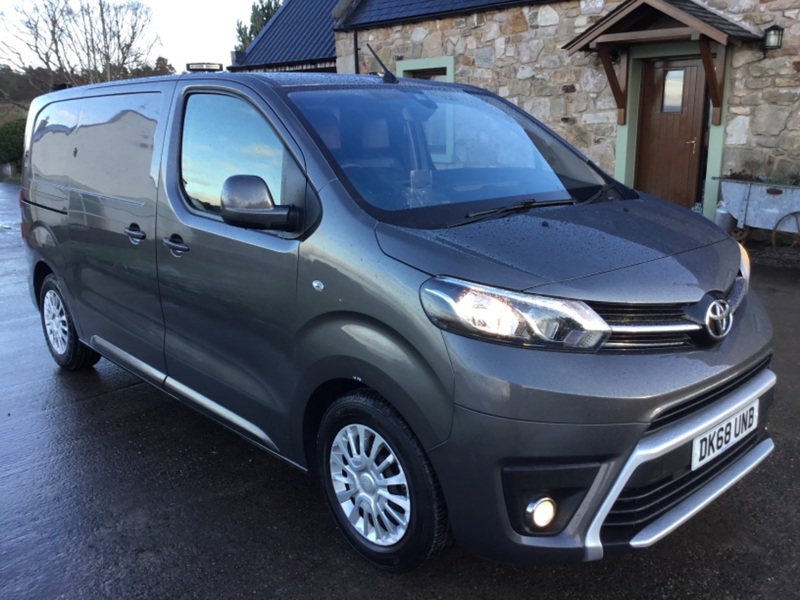 View TOYOTA PROACE 1.6ltr EURO 6 COMFORT LWB PANEL VAN TWIN SLD 115ps