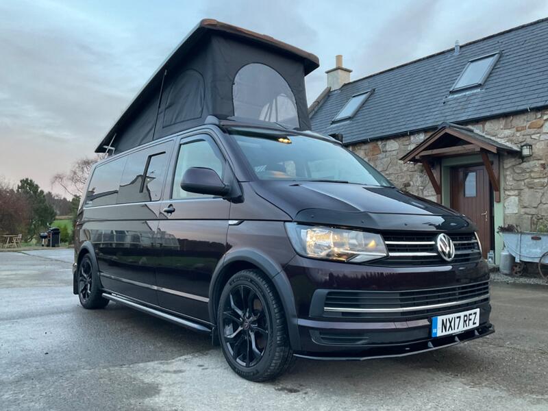 View VOLKSWAGEN TRANSPORTER 2.0 TDI BlueMotion Tech Startline EURO 6 LWB 4 Berth Motorhome Camper