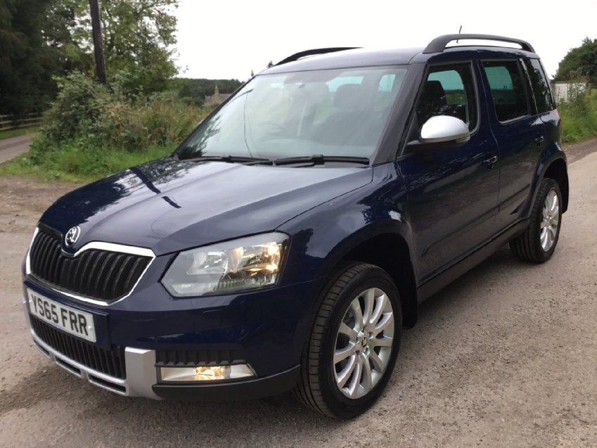 View SKODA YETI 2.0 ltr TDi SE 4x4 OUTDOOR ESTATE 110ps