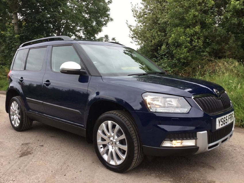 View SKODA YETI 2.0 ltr TDi SE 4x4 OUTDOOR ESTATE 110ps