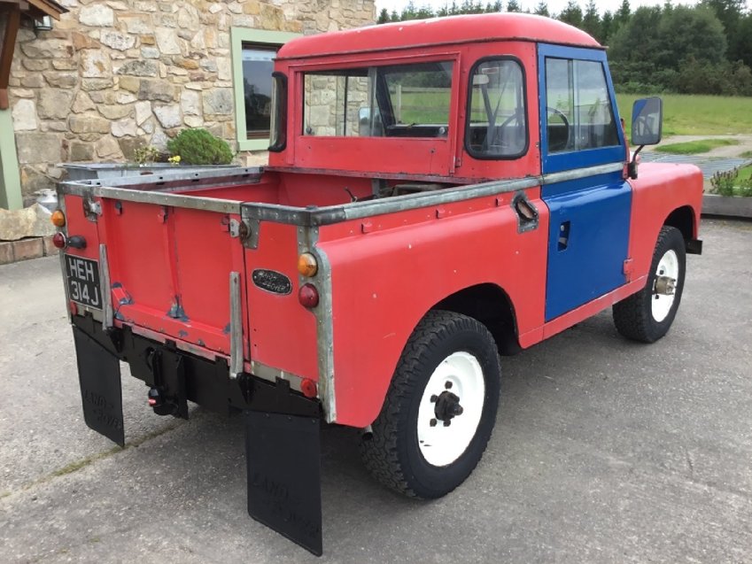 View LAND ROVER SERIES III 88 TRUCK CAB 4x4 UTILITY PICK UP