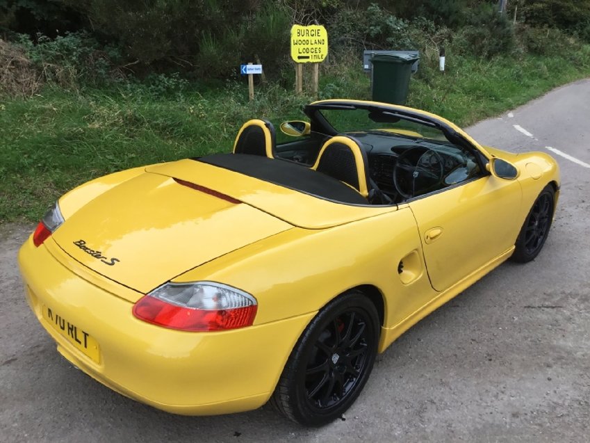 View PORSCHE BOXSTER 3.2ltr S SPORTS CONVERTIBLE 986 FACTORY AERO KIT 260ps