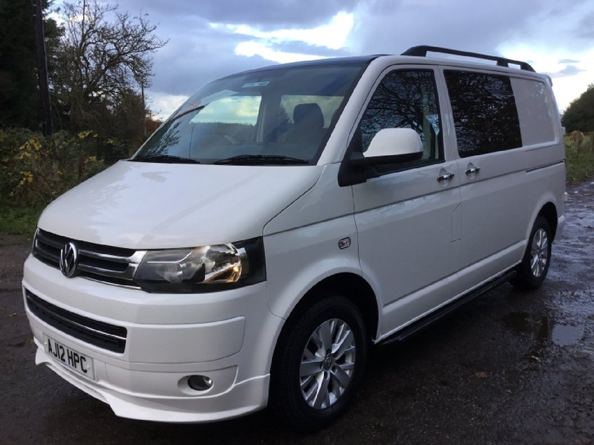 View VOLKSWAGEN TRANSPORTER 2.0ltr TDi T5.1 KOMBI 6 SEATER SWB CREW VAN