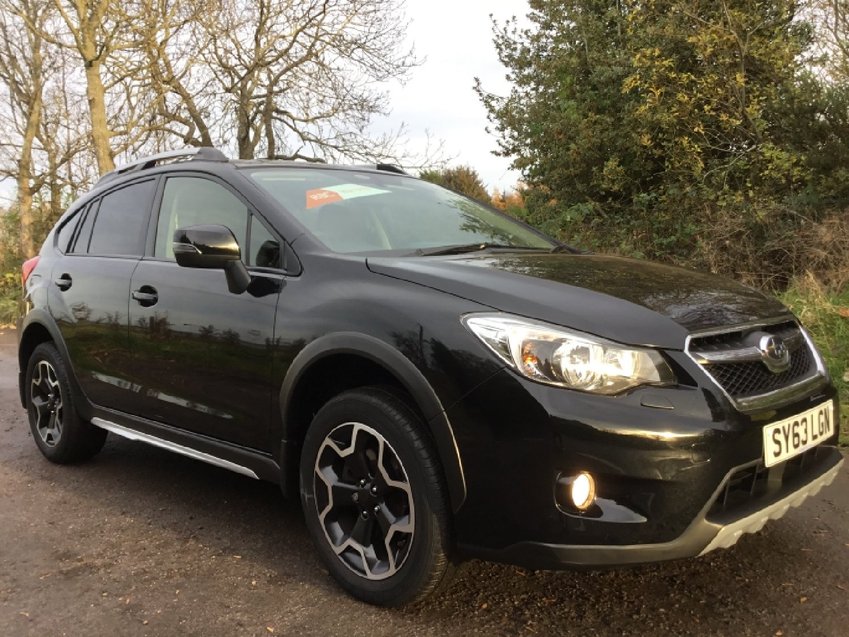 View SUBARU XV 2.0ltr DIESEL BLACK EDITION SYMMETRICAL AWD ESTATE 150ps