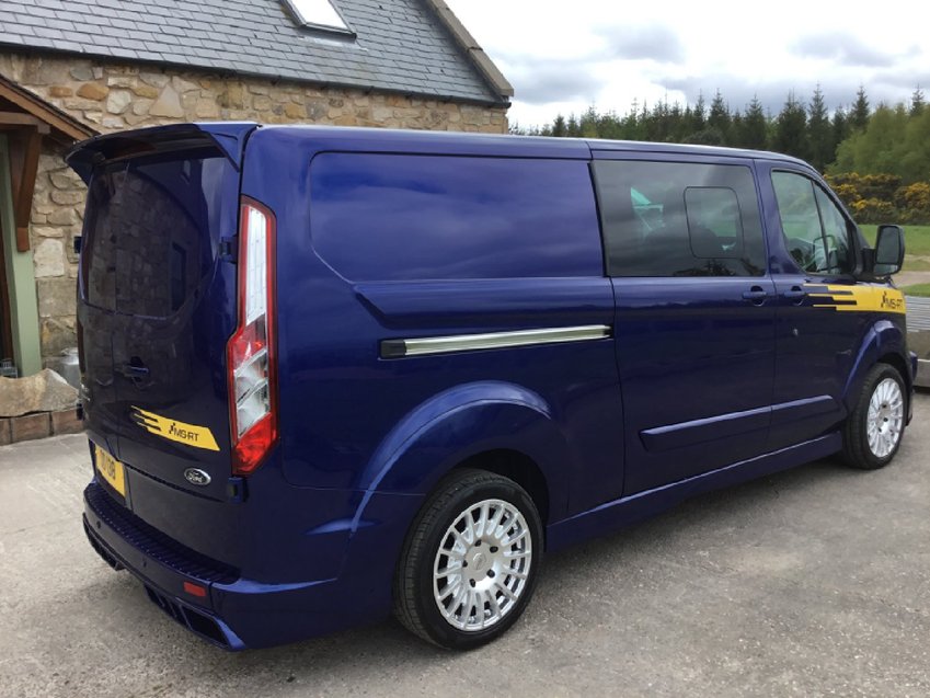 View FORD TRANSIT CUSTOM 2.0 TDCi M-SPORT LIMITED MSRT 170 ps LWB KOMBI CREW VAN DCIV 310