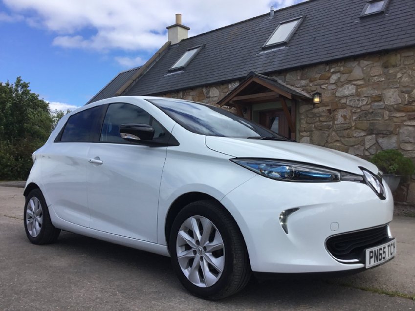 View RENAULT ZOE DYNAMIQUE NAV AUTO FULLY ELECTRIC EV ZERO ROAD TAX