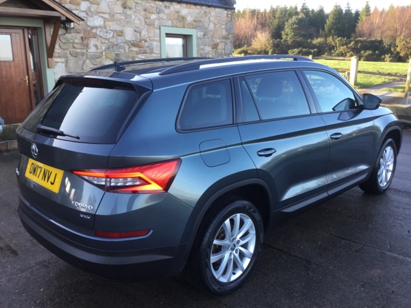 View SKODA KODIAQ 2.0ltr SE TDI SCR 4x4 7 SEATER ESTATE 150ps