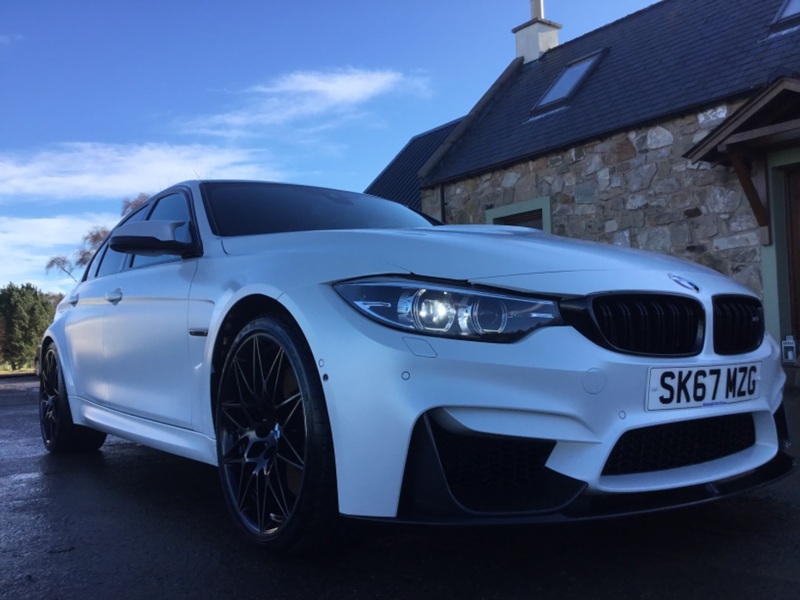 View BMW 3 SERIES F80 M3 3.0ltr TWIN TURBO COMPETITION PACKAGE 4 DOOR SALOON 444ps