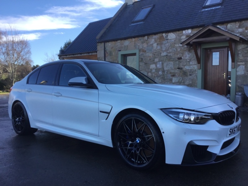View BMW 3 SERIES F80 M3 3.0ltr TWIN TURBO COMPETITION PACKAGE 4 DOOR SALOON 444ps
