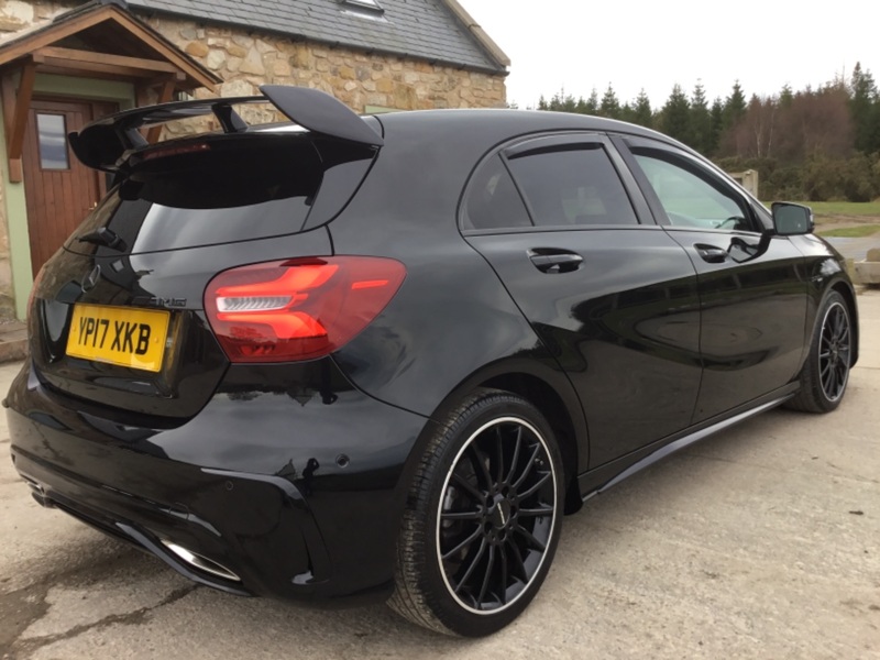 View MERCEDES-BENZ A CLASS 2.1ltr A 200d AMG LINE PREMIUM 7G AUTO 5 DOOR HATCHBACK 134ps