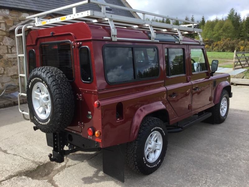 View LAND ROVER DEFENDER 2.5ltr TD5 110 4x4 XS STATION WAGON 9 SEATS