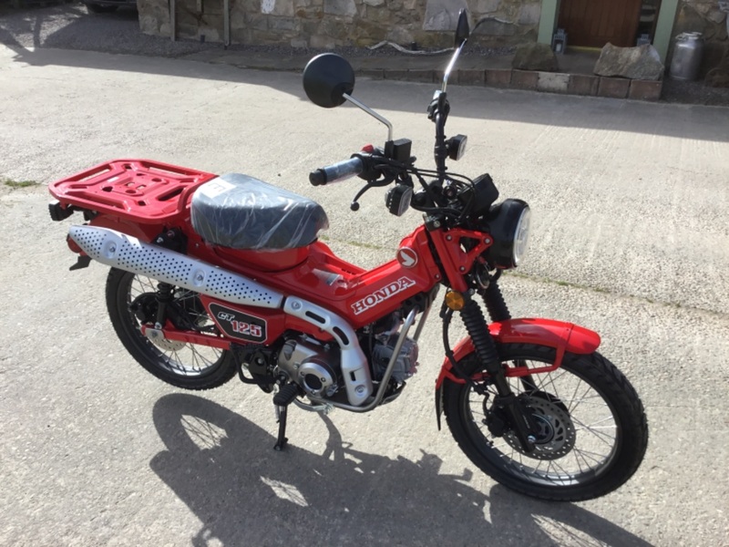 View HONDA CT125 HUNTER CUB ADVENTURE BIKE