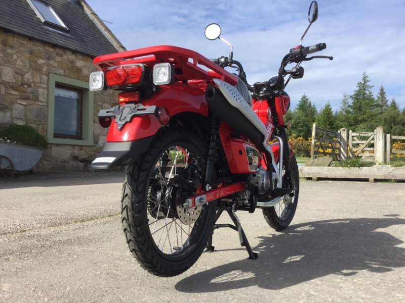 View HONDA CT125 HUNTER CUB ADVENTURE BIKE