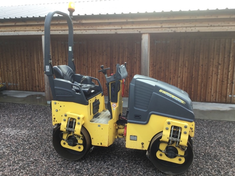 View 1925 CROSSLEY BOMAG TANDEM VIBRATING ROLLER BW 100 ADM 5