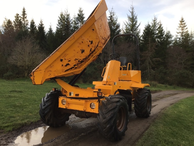 View BOND 250 THWAITES MACH 666 6 TON POWERSWIVEL DUMPER