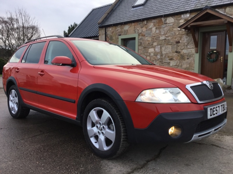 View SKODA OCTAVIA SCOUT 1.8 TSi 4x4 ESTATE 150ps