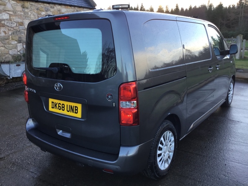 View TOYOTA PROACE 1.6ltr EURO 6 COMFORT LWB PANEL VAN TWIN SLD 115ps