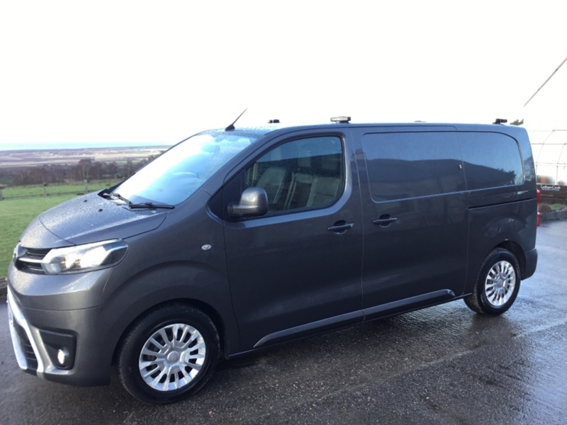 View TOYOTA PROACE 1.6ltr EURO 6 COMFORT LWB PANEL VAN TWIN SLD 115ps