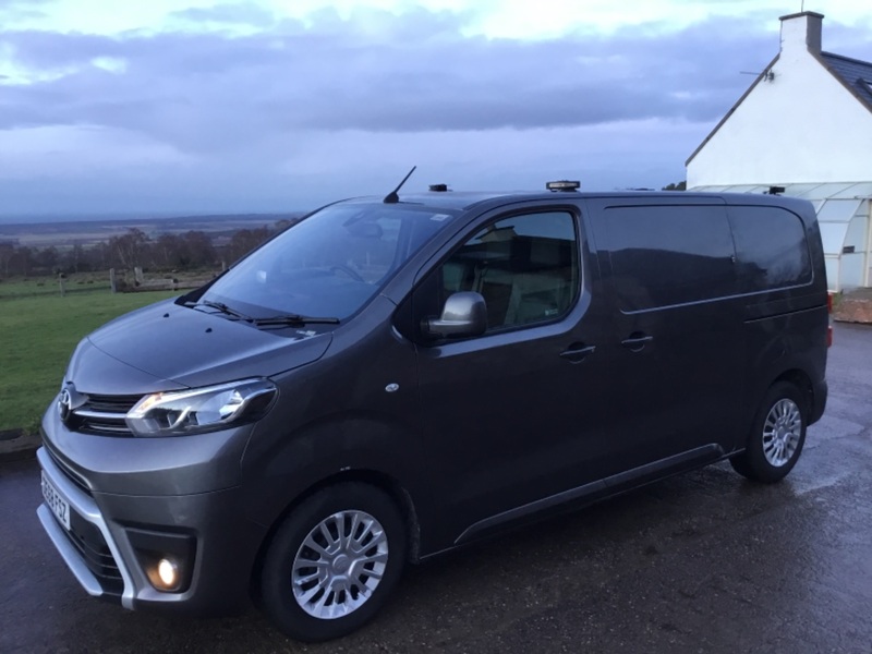 View TOYOTA PROACE 1.6ltr EURO 6 COMFORT LWB PANEL VAN TWIN SLD 115ps