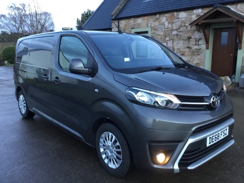 View TOYOTA PROACE 1.6ltr EURO 6 COMFORT LWB PANEL VAN TWIN SLD 115ps