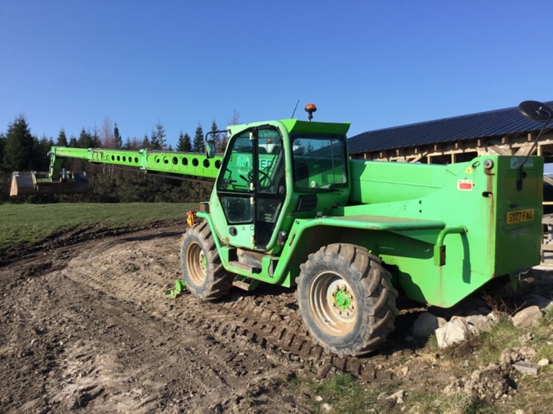 View 1925 CROSSLEY MERLO P40 17 TELESCOPIC HANDLER LOADER