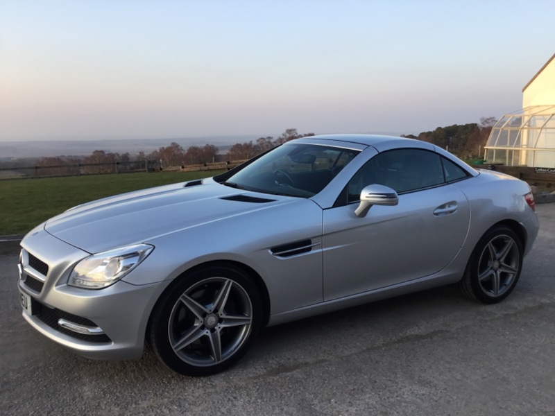 View MERCEDES-BENZ SLK 250 2.1 CDI 7G AUTO AMG SPORT BLUE EFFICIENCY CONVERTIBLE 204ps