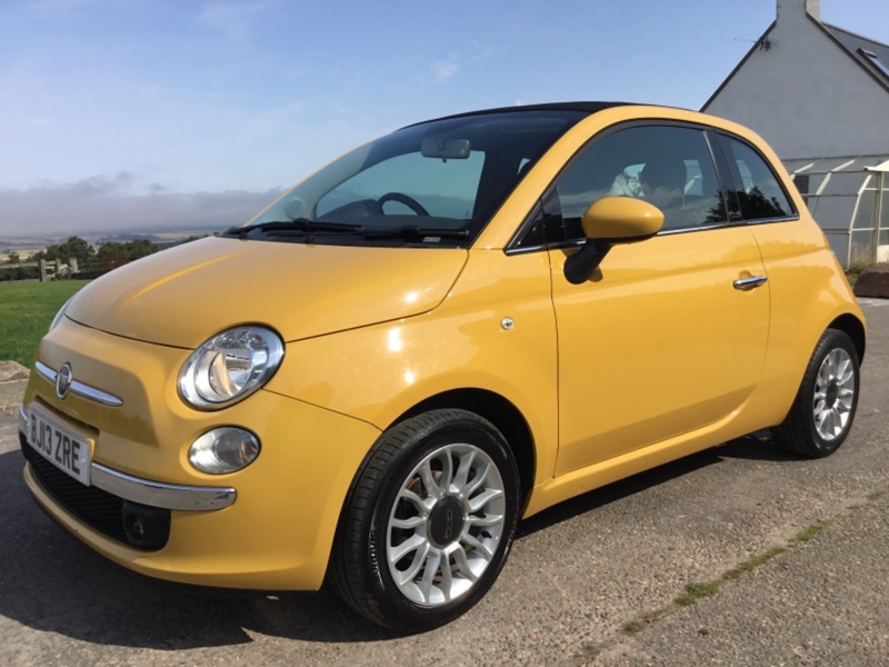 View FIAT 500 C 1.2ltr LOUNGE CONVERTIBLE