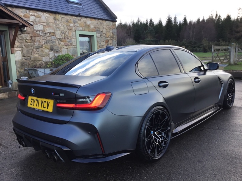 View BMW M3 3.0ltr TWIN TURBO COMPETITION M PACKAGE XDRIVE SALOON G80 503ps