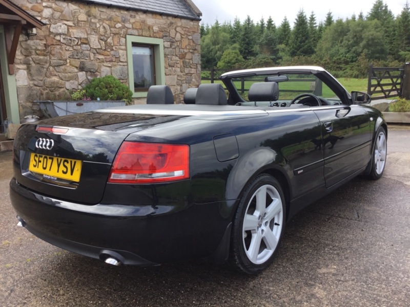 View AUDI A4 2.0ltr TDI S LINE CONVERTIBLE 140ps