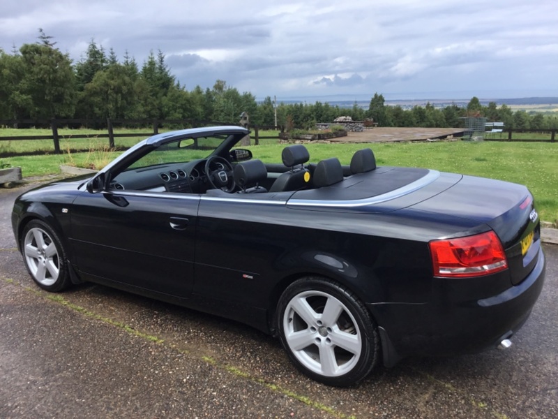 View AUDI A4 2.0ltr TDI S LINE CONVERTIBLE 140ps